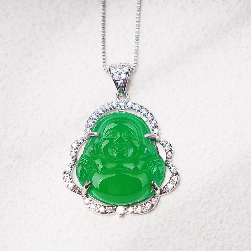 KarmaRipple's Good Fortune Laughing Buddha Pendant p11