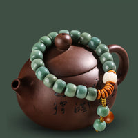 KarmaRipple's Cyan Bodhi Seed Success Bracelet