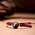 Cinnabar Red String Yin Yang Bracelet (Wrist Circumference: 14-18cm)
