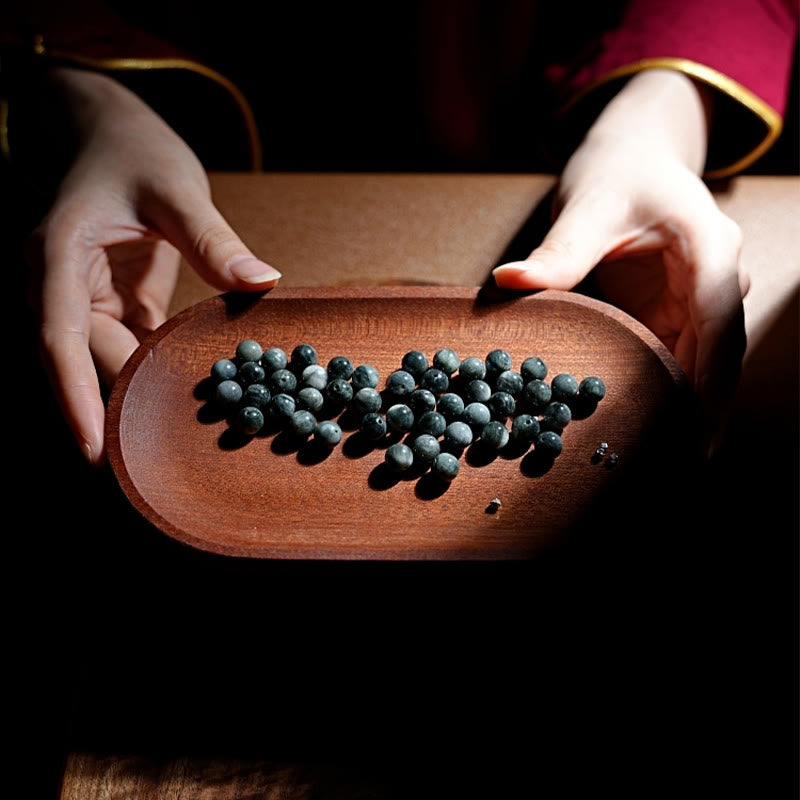 KarmaRipple's 925 Sterling Silver 108 Mala Beadwork Eagle's Eye Stone Moonstone'sitive Bracelet p12