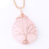 Pink Crystal Rose Gold Tree