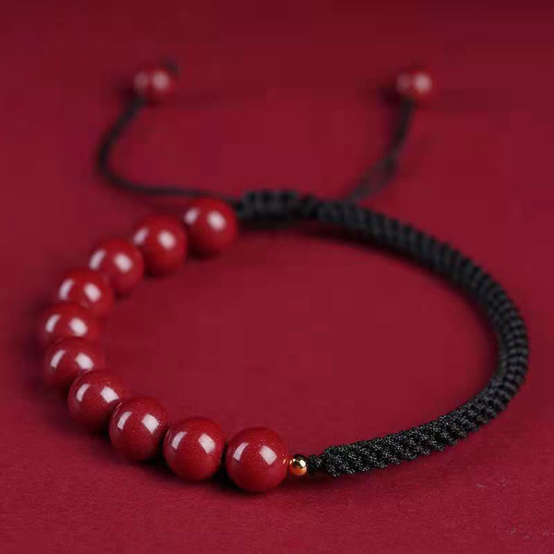 KarmaRipple's Authentic Cinnabar King Kong Weave Blessing String Bracelet p10