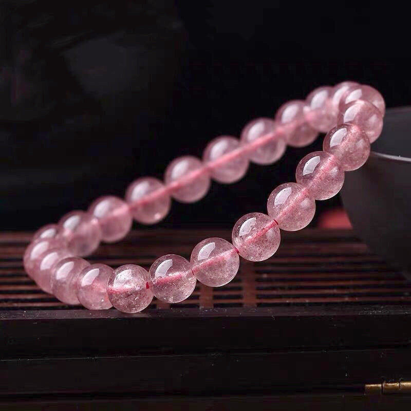 KarmaRipple's Authentic Rose Quartz Love Caring Bracelet p9