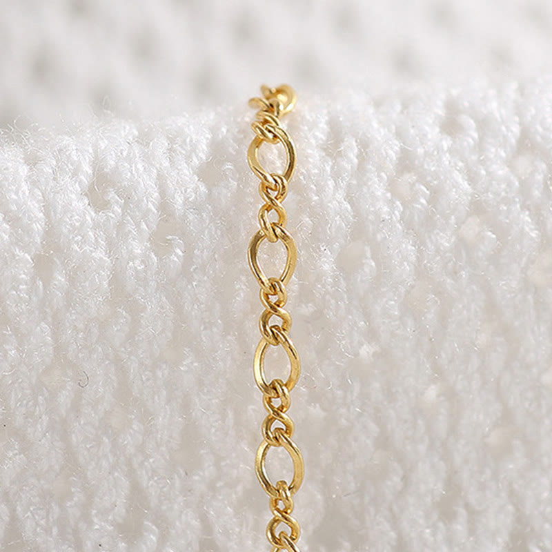 KarmaRipple's 14k Gold Plated Authentic Moonstone Balancing Love Bracelet p11