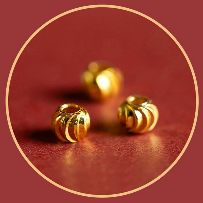 KarmaRipple's Handmade Lotus Cinnabar Peace Buckle Blessing Braid Bracelet p17