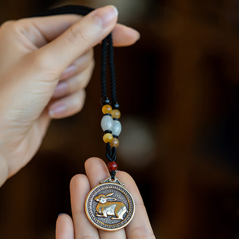 KarmaRipple's 12 Chinese Zodiac Blessing Wealth Fortune Pendant Necklace p14