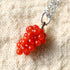 Red Agate / Alloy Chain