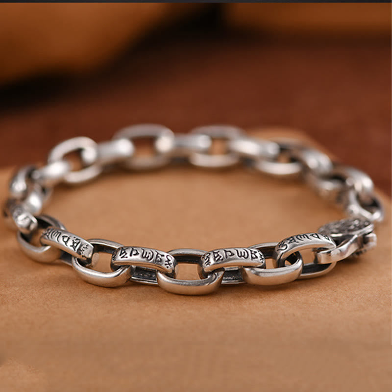 KarmaRipple's Om Mani Padme Hum Double Dorje Bronze Engraved Wisdom Bracelet p6