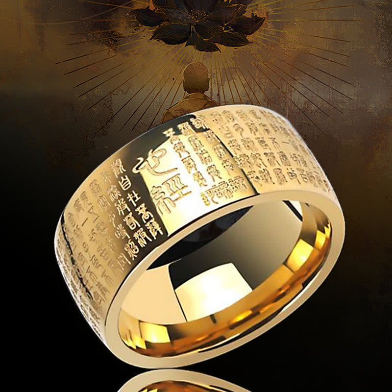 KarmaRipple's FengShui Buddhism Ancient Heart Sutra Fortunate Ring p3