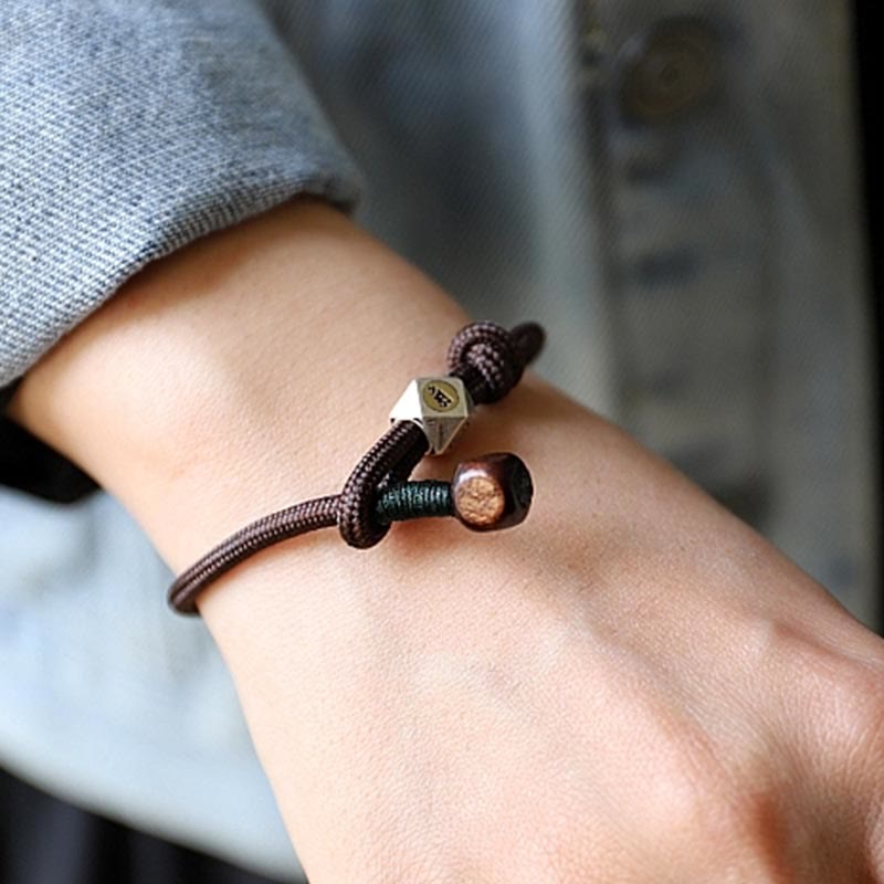 KarmaRipple's 925 Sterling Silver Chinese Zodiac Natal Buddha Authentic Amber Clear Anxiety Bracelet p5