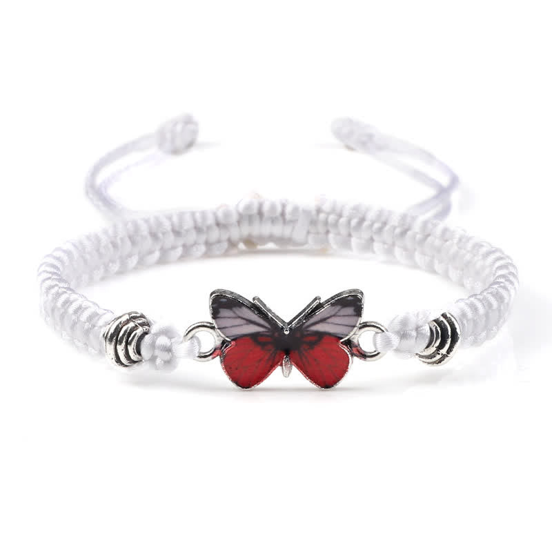 KarmaRipple's Butterfly Freedom Love String Talisman Bracelet p44
