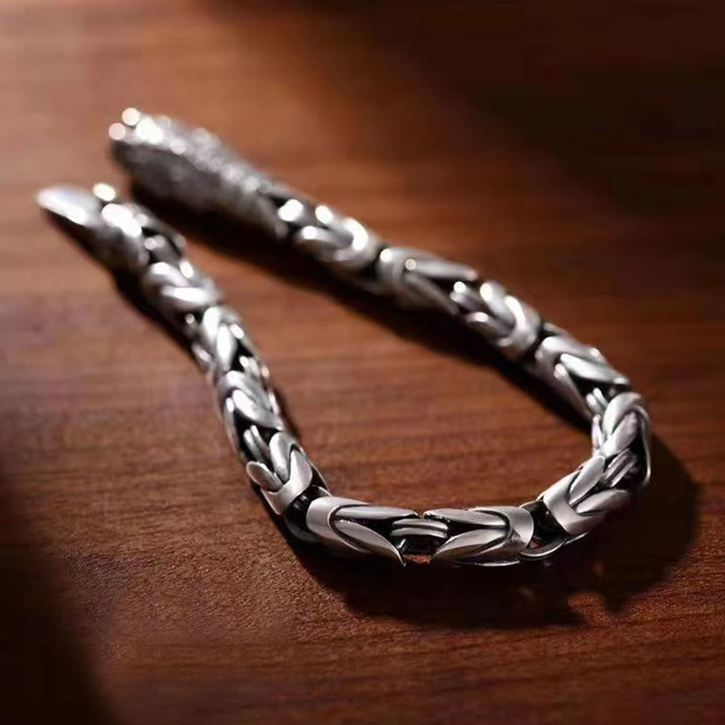 KarmaRipple's Dorje Vajra Om Mani Padme Hum Peace Love Bronze Chain Bracelet p3