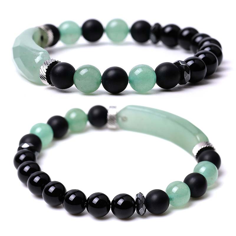 KarmaRipple's Authentic Gemstone Blue Aventurine Balancing Bracelet p32