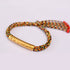 999 Sterling Silver Plated Gold / Colorful(Bracelet Size 16+4.5cm)
