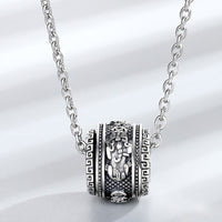 KarmaRipple's PiXiu Fortune Wealth Rotatable Pendant Necklace