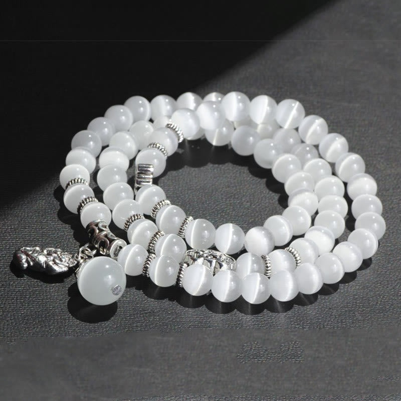 KarmaRipple's Cat Eye PiXiu Support Triple Wrap Bracelet p8