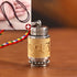 1.4*2.4cm / Gold / Brown String