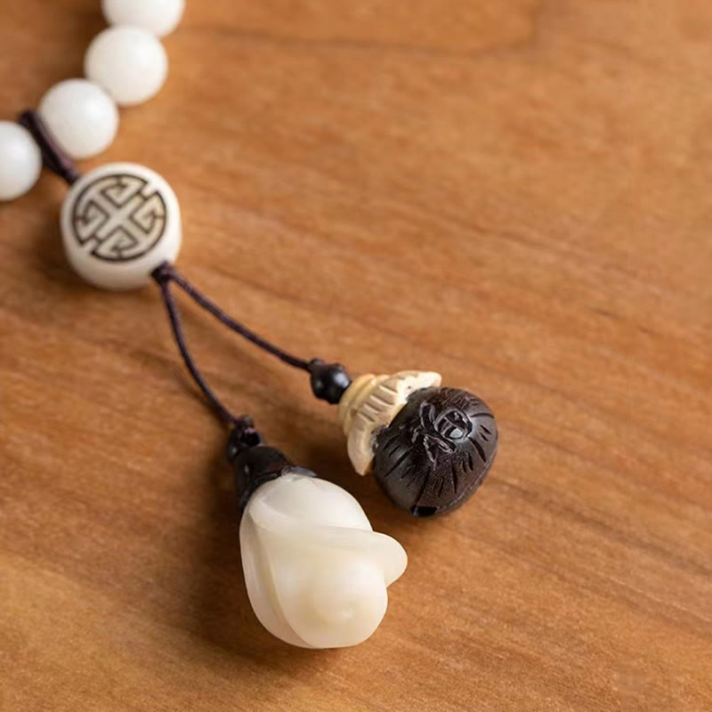 KarmaRipple's Authentic Green Sandalwood Bodhi Seed Soothing Bracelet p11