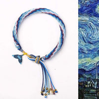KarmaRipple's Reincarnation Weave Fortune String Protection Braid Bracelet