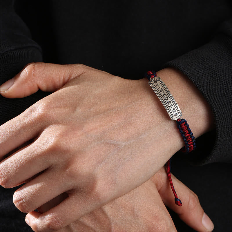 KarmaRipple's 925 Sterling Silver Peace Amulet Protection Bracelet p4