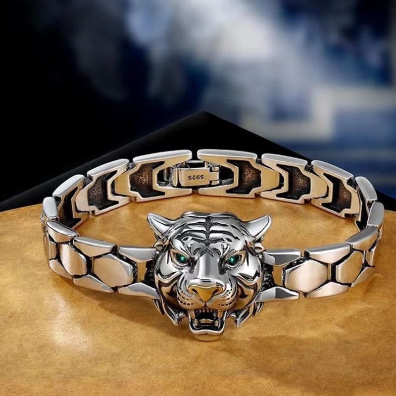 KarmaRipple's Tiger Head Design Balancing Bracelet p18