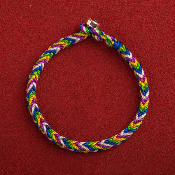 KarmaRipple's "May everything go your way" Fortunate Multicolored Bracelet