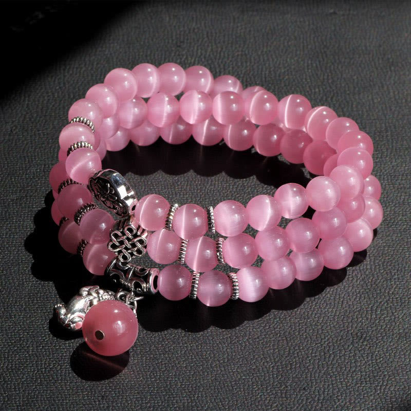 KarmaRipple's Cat Eye PiXiu Support Triple Wrap Bracelet p28