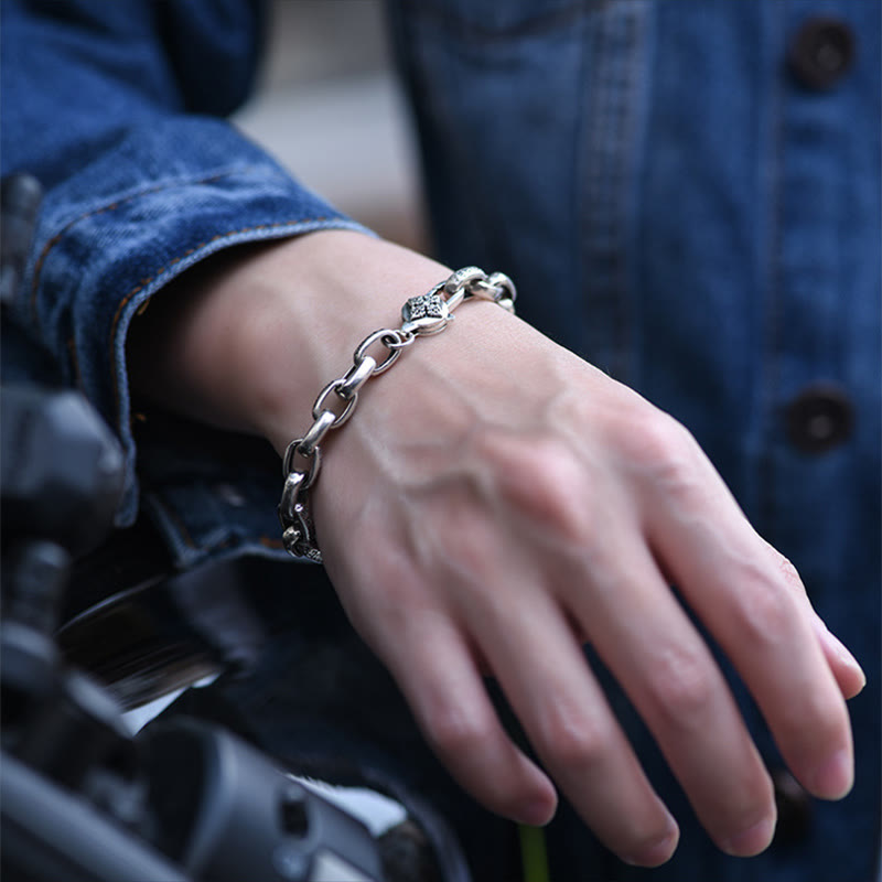 KarmaRipple's Om Mani Padme Hum Double Dorje Bronze Engraved Wisdom Bracelet p17