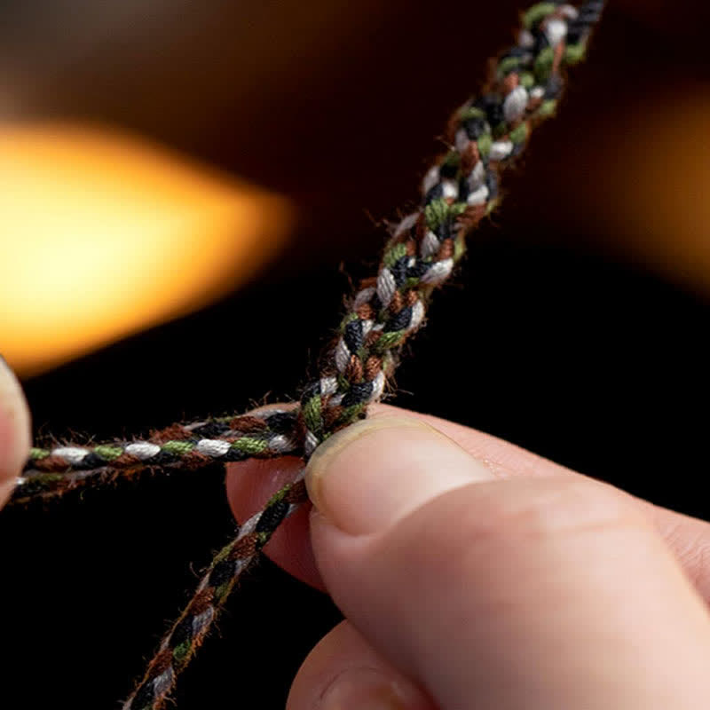 KarmaRipple's 990 Sterling Silver Tibetan Handmade Amber Steelyard Weight Wish Protection Bracelet p8