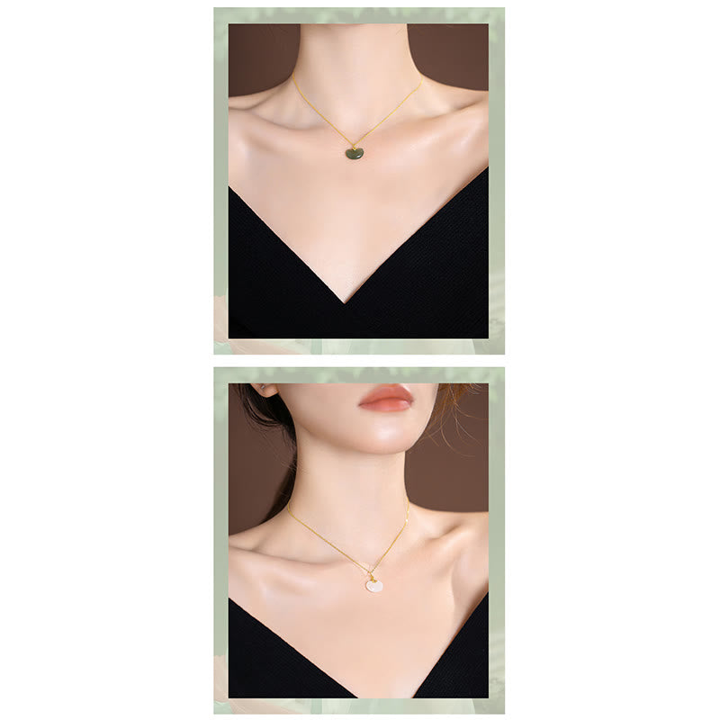 KarmaRipple's 925 Sterling Silver Authentic Hetian Jade Cyan Jade Fortune Laughing Buddha Butterfly Pendant Necklace p28