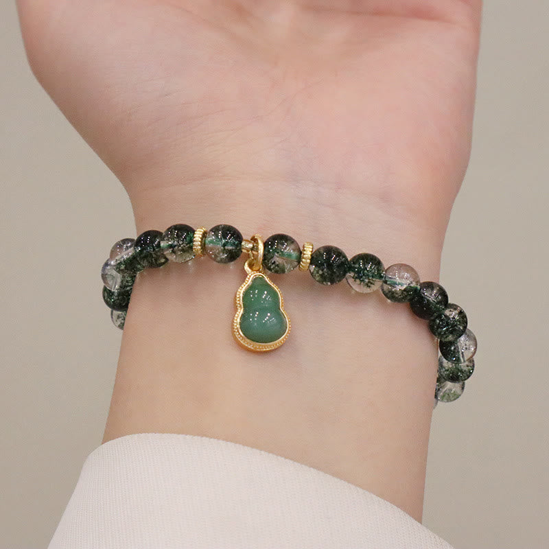 KarmaRipple's Authentic Green Phantom Confidence Gourd Buddha Talisman Bracelet p7
