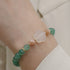 Green Strawberry Quartz Chalcedony Flower