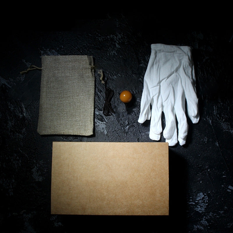 KarmaRipple's Tibetan Yak Bone Balance Strength Wrist Mala p20