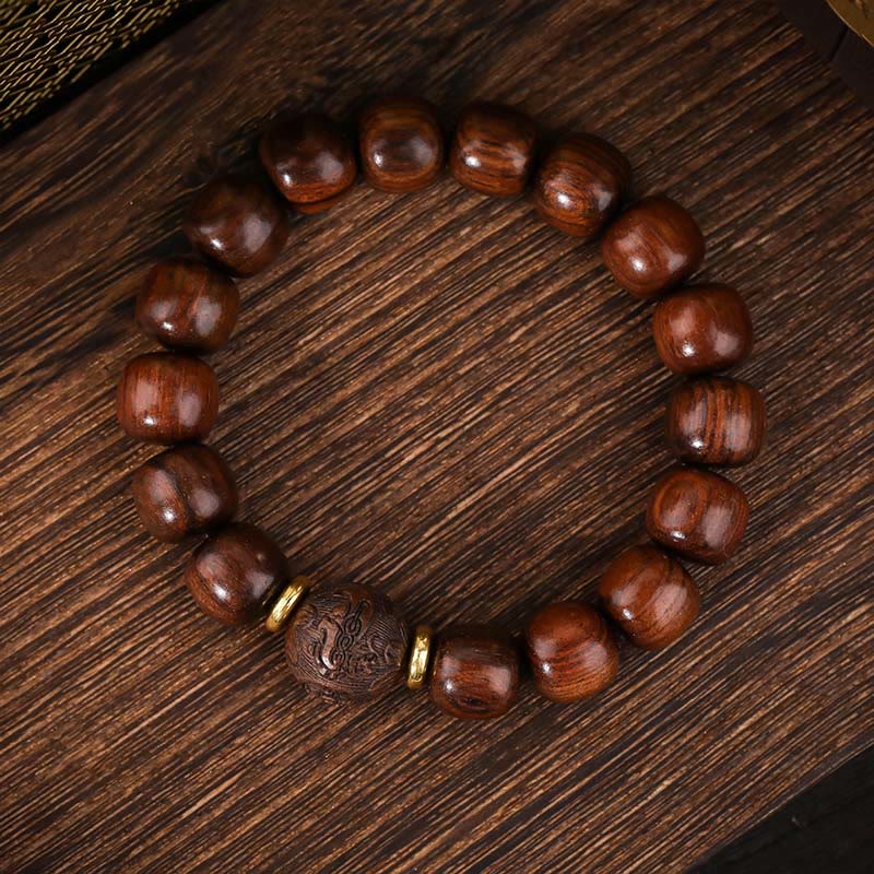 KarmaRipple's Authentic Rosewood Compassion Bracelet p3