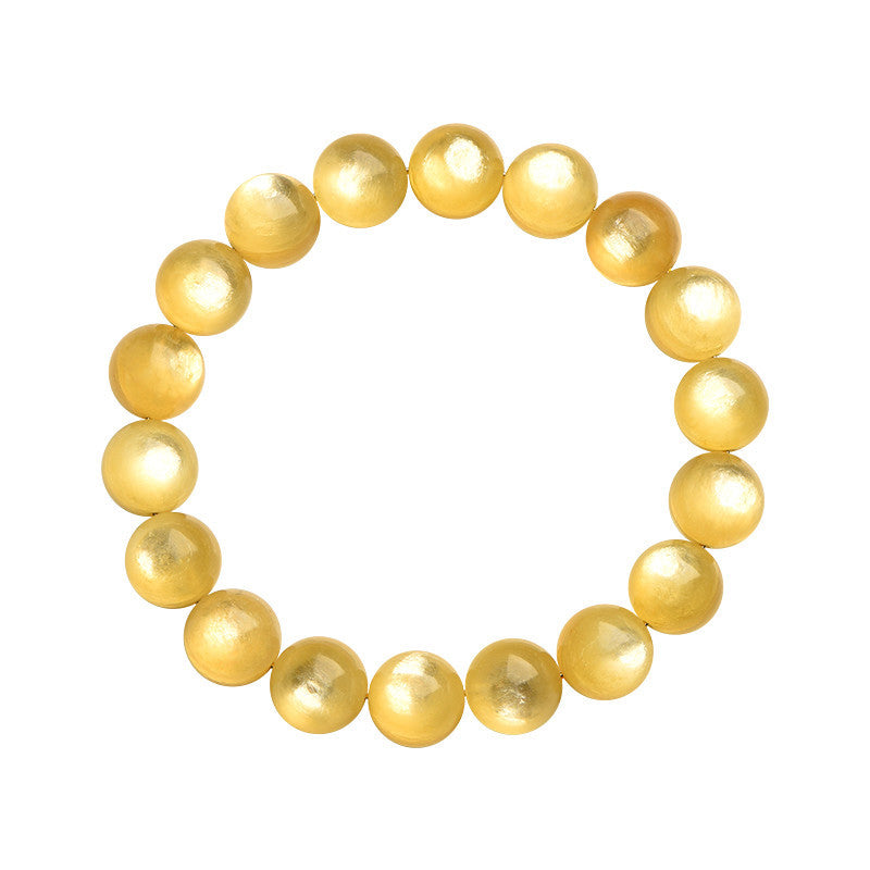 KarmaRipple's Authentic Golden Lepidolite Protection Prosperity Bracelet p8