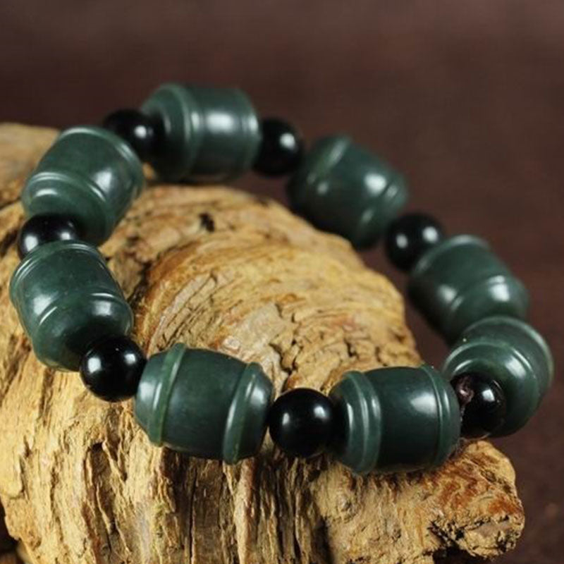 KarmaRipple's Authentic Cyan Jade Cure Bracelet p3