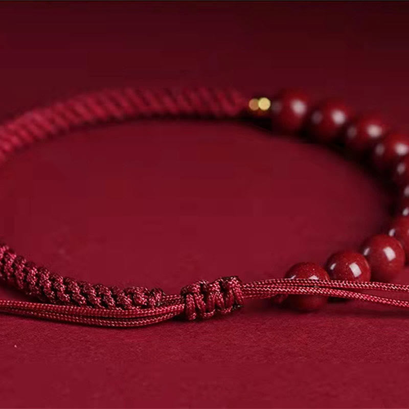 KarmaRipple's Authentic Cinnabar King Kong Weave Blessing String Bracelet p16