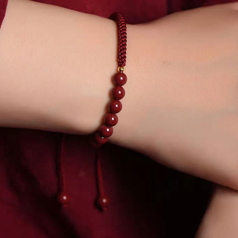 KarmaRipple's Authentic Cinnabar King Kong Weave Blessing String Bracelet p20