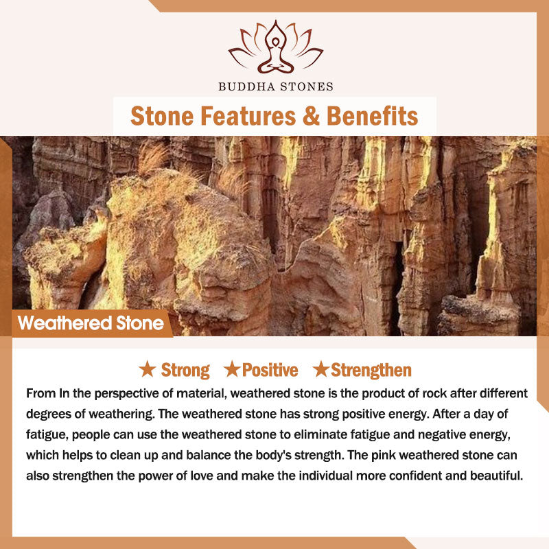 KarmaRipple's Weathered Stone Om Mani Padme Hum Strengthen Bracelet p10