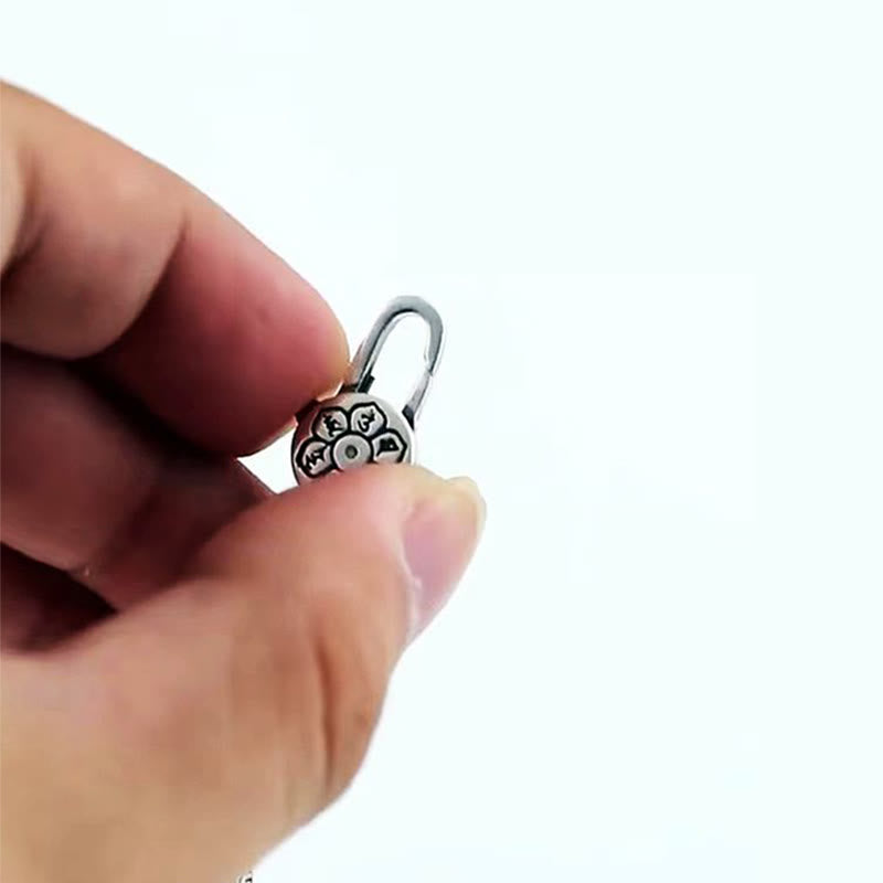 KarmaRipple's Om Mani Padme Hum Double Dorje Bronze Engraved Wisdom Bracelet p14