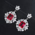 Red / Earrings