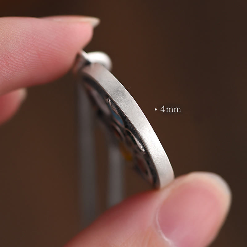 KarmaRipple's Tibetan Om Mani Padme Hum Purity Pendant Necklace p9