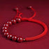 Cinnabar Red String / 8mm