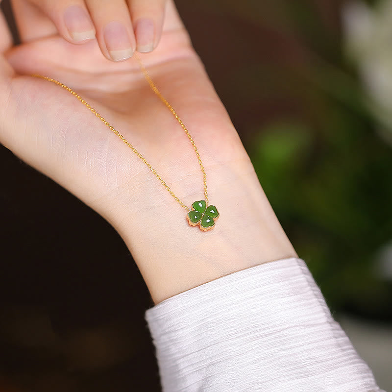 KarmaRipple's 925 Sterling Silver Authentic Hetian Jade Cyan Jade Fortune Laughing Buddha Butterfly Pendant Necklace p21