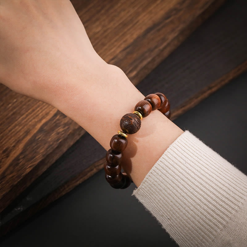 KarmaRipple's Authentic Rosewood Compassion Bracelet p4