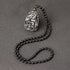 Obsidian Bead Chain