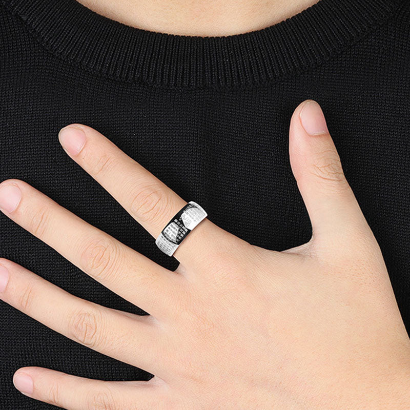 KarmaRipple's FengShui Buddhism Ancient Heart Sutra Fortunate Ring p5