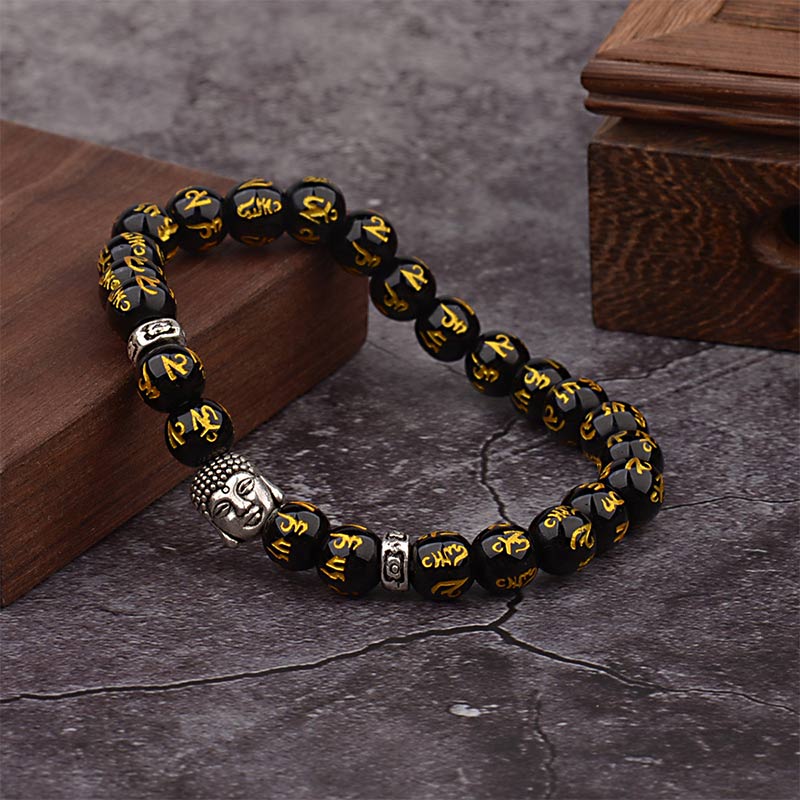 KarmaRipple's Tibetan Buddha Mantra Amulet Bracelet p7